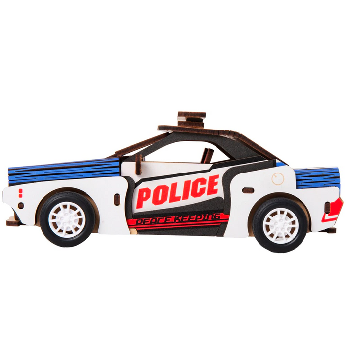 Robotime Inertia Power Vehicles Police Car